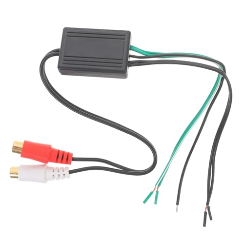Ciieeo Lautsprecherkabeladapter System Sprecher Für Auto Audiokabel Lärm Audio- Auto-stereoanlage Lautsprecherkabel Im Auto Autoradio Ersatz Stereo-auto Black Plastik von Ciieeo