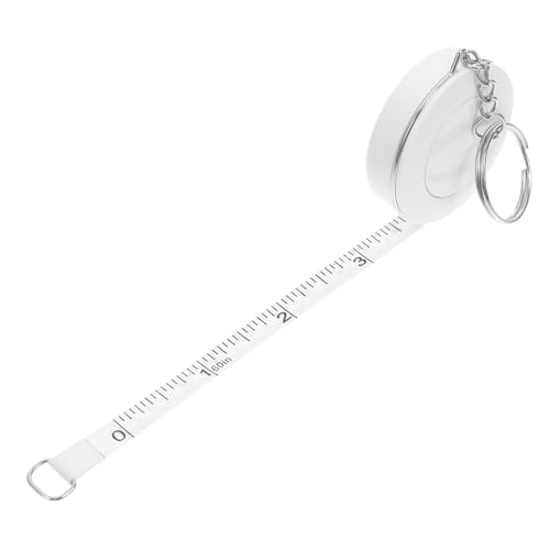 Ciieeo Maßband für den Schlüsselanhänger Mini -Messband Schlüsselanhänger-Maßband einziehbares Maßband kleines Messband Mini-Maßband-Schlüsselanhänger Abs Weiß Ciieeo Maßband für den Schlüsselanhänger Mini -Messband Schlüsselanhänger-Maßband einziehbares Maßband kleines Messband Mini-Maßband-Schlüsselanhänger Abs Weiß von Ciieeo