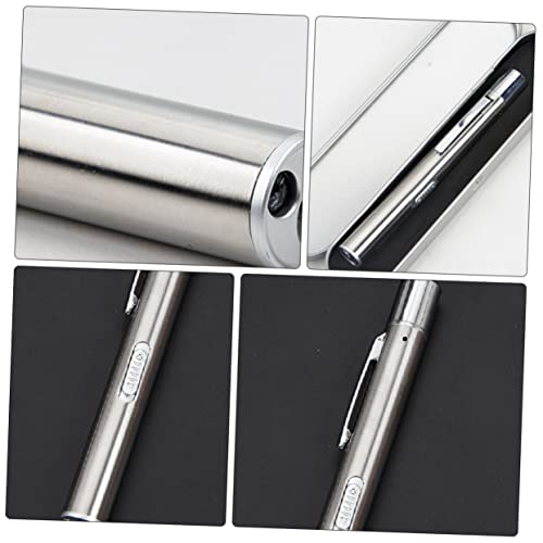 Ciieeo Medizinische Taschenlampe Medizinisches Stiftlicht Stift Taschenlampe Led-stiftlicht Led-taschenlampe Silber Metall Ciieeo Medizinische Taschenlampe Medizinisches Stiftlicht Stift Taschenlampe Led-stiftlicht Led-taschenlampe Silber Metall von Ciieeo