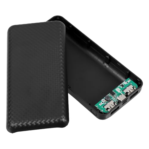 Ciieeo Mobile Energie Gegenstände im versteckten Fach Tragbare Powerbank-Halterungen geheime Versteckbehälter Dateispeicher Datei-Organizer Bin geheimer Speicher Bankboxen Plastik Schwarz von Ciieeo