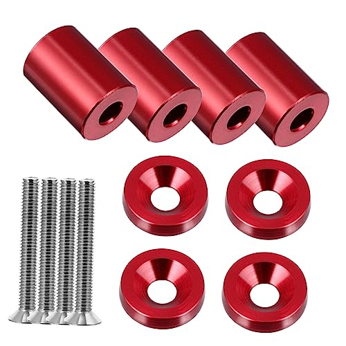Ciieeo Motorhauben Entlüftungsabstandshalter Haubenabstandshalter Schlüssel Entlüftungsabstandshalter Riser Kit Motor Riser Universal Haubenabstandshalter Haubenabstandshalter von Ciieeo