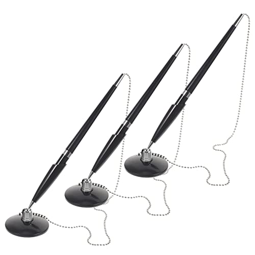 Ciieeo Pin-Stift Pin-Stift 3 Stück Dribbelstift Mit Kette Und Basis Drehstift Business-Desktop-Kugelschreiber Zähler Gästebuch Die Kette Business-Signaturstift Design-Stift Kunststoff Ciieeo Pin-Stift Pin-Stift 3 Stück Dribbelstift Mit Kette Und Basis Drehstift Business-Desktop-Kugelschreiber Zähler Gästebuch Die Kette Business-Signaturstift Design-Stift Kunststoff von Ciieeo