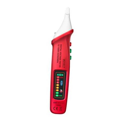Ciieeo Praktischer Volt Tester Stift mit Taschenlampe Kontaktloser Spannungsprüfer für Stromdetektor für Dunkle Umgebungen Präzise Messungen Ciieeo Praktischer Volt Tester Stift mit Taschenlampe Kontaktloser Spannungsprüfer für Stromdetektor für Dunkle Umgebungen Präzise Messungen von Ciieeo