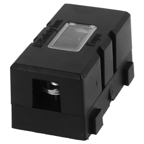 Ciieeo Sicherungshalter Auto-Sicherungshahn Sicherungsgummischlauch Schmelzverbindung Sicherungsadapter-Abgriffsicherungssatz auto sicherung Sicherungshahn-Kit Auto-Upgrades Plastik Black von Ciieeo