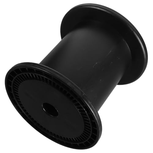 Ciieeo Spule Bobbin Halter Stand Faden Professional Wächter hölzern nähen tragbar Wickler Schüttgut leer Schleife Mini Plastik Stickerei Kompakt Draht Abs Black von Ciieeo