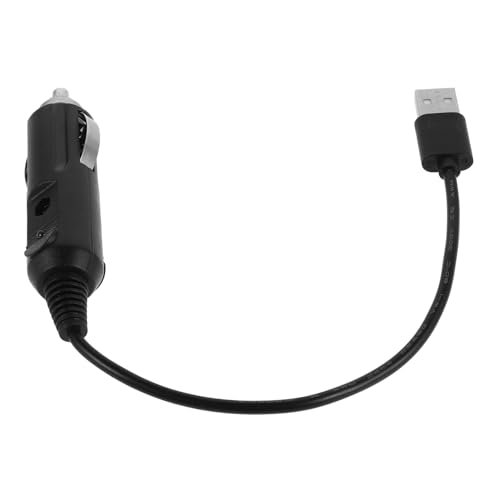 Ciieeo Unterbrechungsfreie Elektrowerkzeuge Auto netzteil Autositz-Massagegerät für Fahrzeuge USB-auf-Zigarettenanzünder-Adapter Pumpenantriebsadapter Anschlussbuchse ft Plastik Black von Ciieeo