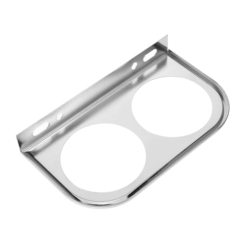 Ciieeo halterung für messgeräte Mini Messgerätehalter Inhaber Auto Halterung für Fahrzeuganzeigen-Modifikation Armaturenbretthalterung Eisen Silver von Ciieeo