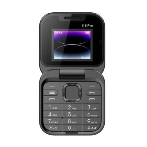 Flip6 GSM Faltbares Handy, 4 SIM-Karte, 6,1 cm Bildschirmtaste, Geschwindigkeit, automatische Wählung, K8Y3, Handy, beliebte Anrufe, Sprach-Taschenlampe, Aufzeichnung von Cikiki