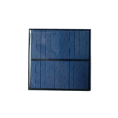 Solarzelle 6 V Mini-Solarsystem für Akku, Solarmodul, Telefon-Ladegerät, tragbar, J2U8 Umwandlung, 140 mA, 80 x 80 mm Rate, hoch von Cikiki