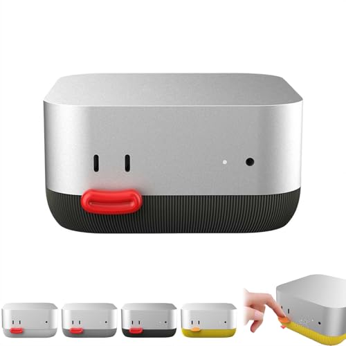 Ständer für Mac Mini M4, Tablet-Ständer mit lustiger Mund-Taste, Zugang zur Power-Taste, verbesserte Kühlung, Kunststoffhalterung für Mac Mini M4, Büro-Schreibtischzubehör Ständer für Mac Mini M4, Tablet-Ständer mit lustiger Mund-Taste, Zugang zur Power-Taste, verbesserte Kühlung, Kunststoffhalterung für Mac Mini M4, Büro-Schreibtischzubehör von Cikiki