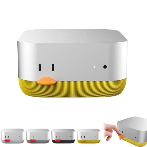 Ständer für Mac Mini M4, Tablet-Ständer mit lustiger Mund-Taste, Zugriff auf Power-Taste, verbesserte Kühlung, Kunststoffhalterung für Mac Mini M4, Büro-Schreibtischzubehör Ständer für Mac Mini M4, Tablet-Ständer mit lustiger Mund-Taste, Zugriff auf Power-Taste, verbesserte Kühlung, Kunststoffhalterung für Mac Mini M4, Büro-Schreibtischzubehör von Cikiki