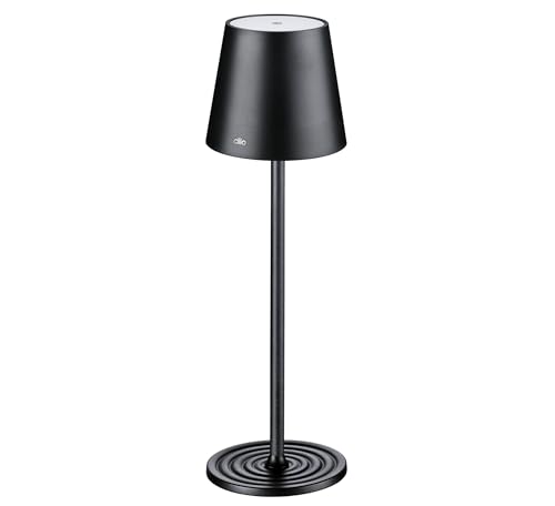 CILIO LED-Tischlampe SOLE, schwarz, dimmbare LED-Lampe mit Touch-Sensor und Memory-Funktion, ideal für Innen- und Außenbereiche, mit USB-C Kabel, Höhe 35 cm, Ø 11 cm CILIO LED-Tischlampe SOLE, schwarz, dimmbare LED-Lampe mit Touch-Sensor und Memory-Funktion, ideal für Innen- und Außenbereiche, mit USB-C Kabel, Höhe 35 cm, Ø 11 cm von Cilio