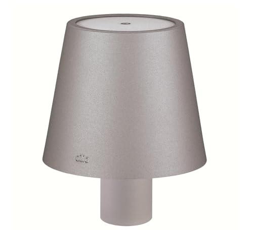 cilio LED-Flaschenlampe LUCE | Lampenschirm für Flaschenhals bis Ø 3 cm | Flaschen Aufsatz mit Touch-Sensor | Dimmbar | Bis 13 h Leuchtdauer | Metall/Kunststoff | Höhe: 13,5 cm/Ø 11 cm | Grau cilio LED-Flaschenlampe LUCE | Lampenschirm für Flaschenhals bis Ø 3 cm | Flaschen Aufsatz mit Touch-Sensor | Dimmbar | Bis 13 h Leuchtdauer | Metall/Kunststoff | Höhe: 13,5 cm/Ø 11 cm | Grau von Cilio