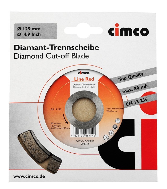 Cimco Werkzeuge Diamanttrennscheibe 208754 von Cimco Werkzeuge