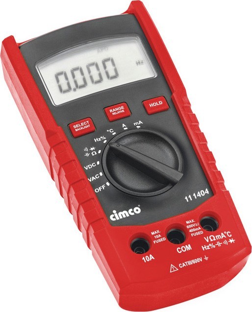Cimco Werkzeuge Multimeter, digital 111404 Cimco Werkzeuge Multimeter, digital 111404 von Cimco Werkzeuge