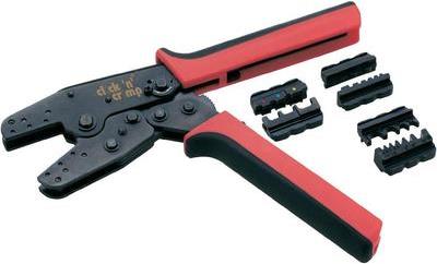 Cimco 106000 Kabel-Crimper Crimpwerkzeug Schwarz - Rot (106000) von Cimco