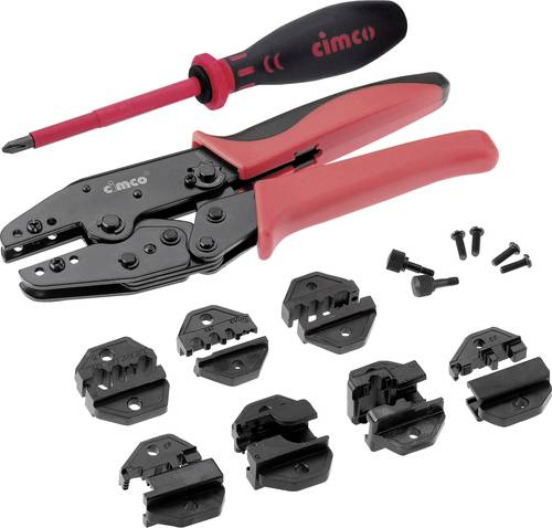 Cimco 106210 Presszangen-Set 8teilig Koaxial-Steckverbinder BNC, TNC, LWL-Stecker, Modularstecker (W Cimco 106210 Presszangen-Set 8teilig Koaxial-Steckverbinder BNC, TNC, LWL-Stecker, Modularstecker (W von Cimco