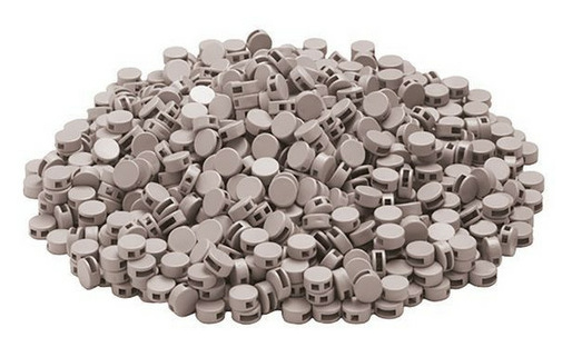 Cimco 140740 KUNSTSTOFFPLOMBEN  9 MM GRAU (1.000 Stück) von Cimco