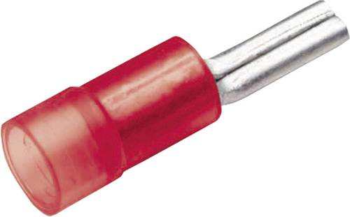 Cimco 180222 Stiftkabelschuh 0.50mm² 1mm² Teilisoliert Rot von Cimco