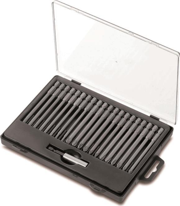 Cimco Bit set ELEKTRO TOP - 21 Stück(e) - Kreuz - Phillips - Pozidriv - Torx - PH 1,PH 2,PH 3 - PZ 1,PZ 2,PZ 3 - 9 cm - Box (114602) von Cimco