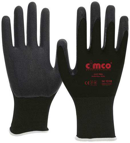 Cimco Cut Pro schwarz 141210 Schnittschutzhandschuh Größe (Handschuhe): 10, XL 1 Paar von Cimco