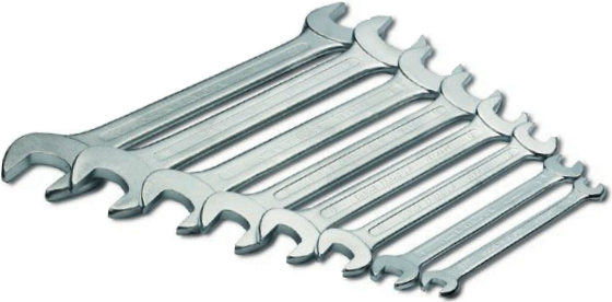 Cimco Doppelmaulschlüssel 8tlg Maulstellung 15 112310 Schlüsselweite 6 x 7 - 20 x 22 mm (112310) von Cimco