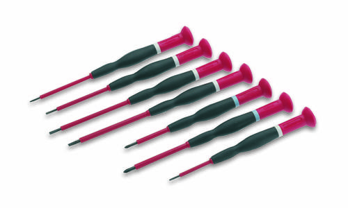 Cimco Elektronik- u. Feinmechanik Schraubendreher-Set 7teilig Schlitz, Kreuzschlitz Phillips Cimco Elektronik- u. Feinmechanik Schraubendreher-Set 7teilig Schlitz, Kreuzschlitz Phillips von Cimco