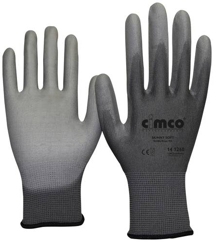 Cimco Skinny Soft grau 141260 Nylon Arbeitshandschuh Größe (Handschuhe): 9, L EN 388 1 Paar von Cimco