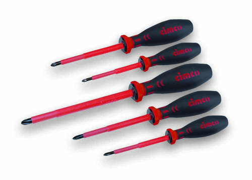 Cimco VDE Schraubendreher-Set 5teilig Schlitz Cimco VDE Schraubendreher-Set 5teilig Schlitz von Cimco