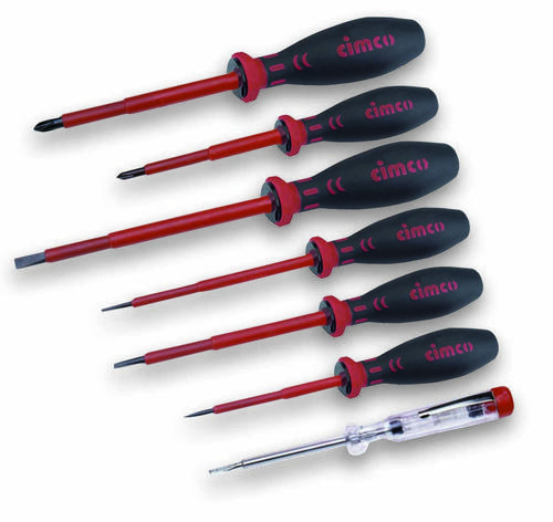 Cimco VDE Schraubendreher-Set 7teilig Schlitz, Kreuzschlitz Phillips Cimco VDE Schraubendreher-Set 7teilig Schlitz, Kreuzschlitz Phillips von Cimco