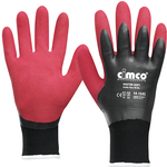 Cimco Winter Soft dunkelrot/schwarz 141243 Vinyl Arbeitshandschuh Größe (Handschuhe): 11, XXL EN 388 1 Paar (141243) von Cimco