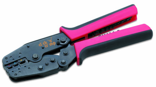 Cimco click 'n' crimp 106002 Presszangen-Set 5teilig Isolierte Kabelschuhe, Offene Flachsteckhülsen Cimco click 'n' crimp 106002 Presszangen-Set 5teilig Isolierte Kabelschuhe, Offene Flachsteckhülsen von Cimco