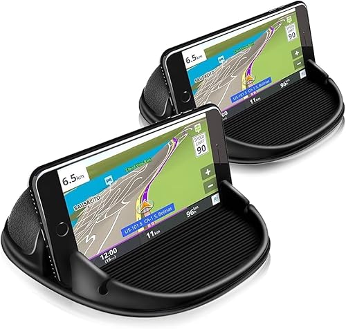 Cinati Armaturenbrett-Handyhalterung fürs Auto, universelle Handy-Halterung, Ultra-stabil, rutschfest, freihändiges Autozubehör, kompatibel mit iPhone, den meisten Smartphones und GPS (FHD 2PACK) Cinati Armaturenbrett-Handyhalterung fürs Auto, universelle Handy-Halterung, Ultra-stabil, rutschfest, freihändiges Autozubehör, kompatibel mit iPhone, den meisten Smartphones und GPS (FHD 2PACK) von Cinati