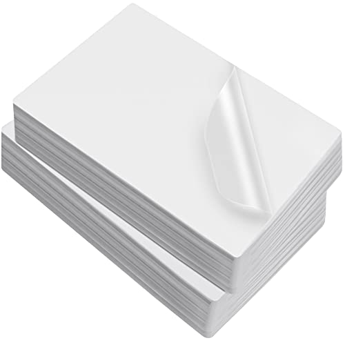 Thermo-Laminierfolien, 13 x 18 cm, transparent, Kunststoff, Papier, heißglänzend, für Briefe, Fotokarten, Ausweise, 13 x 18 cm, 400 Stück von Cindeer