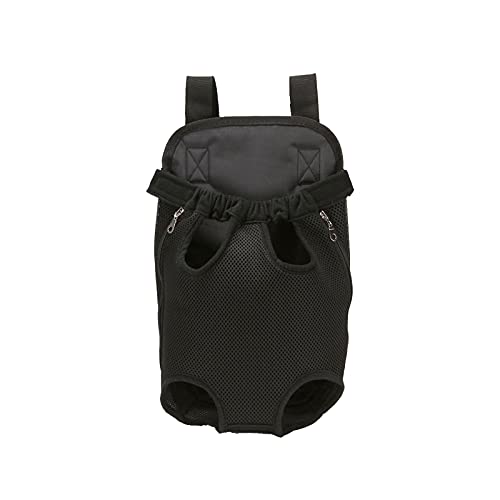 ERTGHH gbb pet Backpack Pet Carry Adjustable Dog Backpack Kangaroo Breathable Presence Puppy Dog Carrier Bag Pet Carrying Travel Legs Out Carrier for Cats (Color : Black) von Cinelli