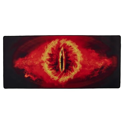 Cinereplicas Herr der Ringe – Schreibtischunterlage L'Oeil de Sauron – 80 x 35 cm – offizielles Lizenzprodukt von Cinereplicas