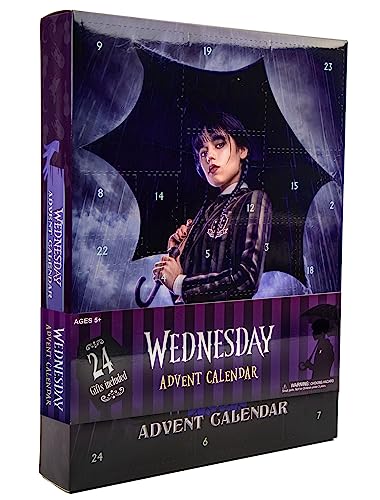 Cinereplicas Wednesday- Wednesday Addams Adventskalender - Offizielle Lizenz von Cinereplicas