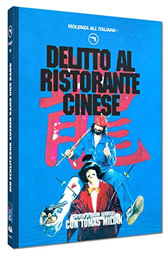 Delitto al Ristorante Cinese - Ein Schlitzohr außer Rand & Band - Mediabook - Cover D - Limited Edition auf 50 Stück - Violenza All' Italiana Blaue Edition Nr. 04 (+ DVD) [Blu-ray] von Cinestrange Extreme