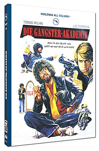 Die Gangster-Akademie - Mediabook - Cover A - Limited Edition auf 250 Stück - Violenza All' Italiana Blaue Edition Nr. 08 (+ DVD) [Blu-ray] von Cinestrange Extreme