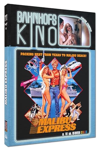 Malibu Express - Mediabook - Cover A - Limited Edtion auf 333 Stück - Bahnhofskino Nr. 05 (Blu-ray+DVD) von Cinestrange Extreme
