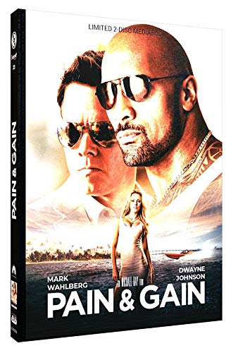 Pain & Gain - Mediabook - Cover A - Limited Edition auf 333 Stück (+ DVD) [Blu-ray] von Cinestrange Extreme