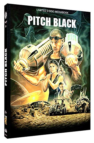 Pitch Black - Planet der Finsternis - Mediabook - Cover A - Limited Edition auf 444 Stück (+ DVD) [Blu-ray] von AantnaSR