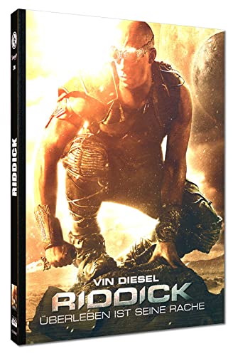 Riddick - Überleben ist seine Rache - Mediabook - Cover C - 2-Disc Limited Edition auf 222 Stück (+ DVD) [Blu-ray] von Cinestrange Extreme
