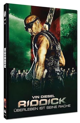Riddick - Überleben ist seine Rache - Mediabook - Cover D - 2-Disc Limited Edition auf 222 Stück (+ DVD) [Blu-ray] von Cinestrange Extreme