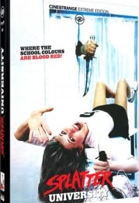 Splatter University - Mediabook - Cinestrange Limited 2-Disc 222 Edition Cover B (Bluray + DVD) von Cinestrange Extreme