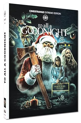 To all a Goodnight - Mediabook wattiert - Cover A - Limited Edition auf 333 Stück (Blu-ray + DVD) von Cinestrange Extreme