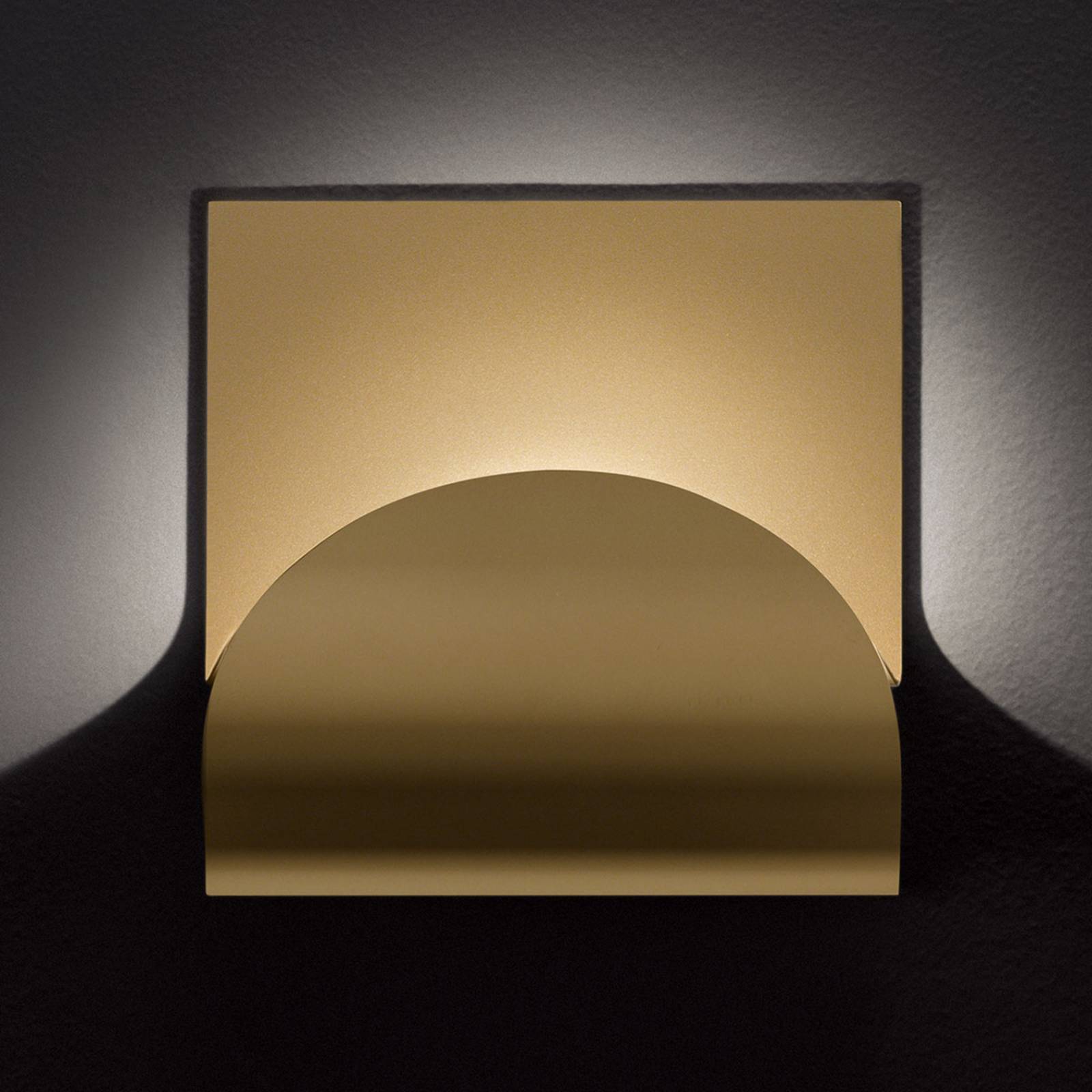 Cini&Nils Incontro LED-Wandleuchte matt gold von Cini & Nils