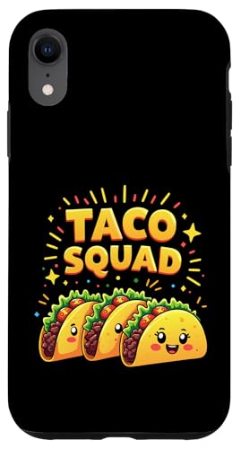 Cinco de Mayo Taco Squad Mexikanische Party Essen Fiesta Vibes Hülle für iPhone XR von Cinqo de Mayo Taco Squad Mexican Party Food Humor