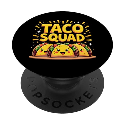 Cinco de Mayo Taco Squad Mexikanische Party Essen Fiesta Vibes PopSockets Klebender PopGrip Cinco de Mayo Taco Squad Mexikanische Party Essen Fiesta Vibes PopSockets Klebender PopGrip von Cinqo de Mayo Taco Squad Mexican Party Food Humor