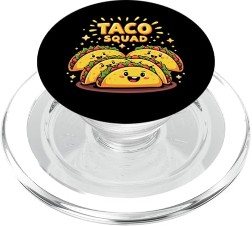 Lustiges Taco Squad Cinco de Mayo Mexikanisches Essen Fiesta Vibes PopSockets PopGrip für MagSafe Lustiges Taco Squad Cinco de Mayo Mexikanisches Essen Fiesta Vibes PopSockets PopGrip für MagSafe von Cinqo de Mayo Taco Squad Mexican Party Food Humor